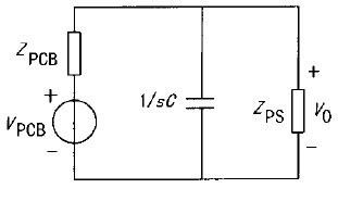 　　图3 并联电容滤波器的等效电路