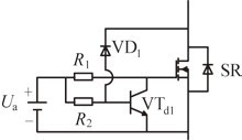 图5 分离元件组成的U DS检测电路