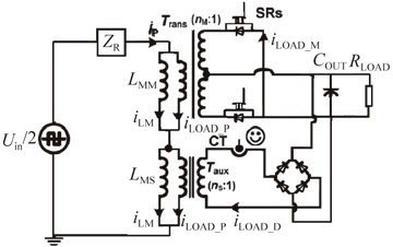 图9 采用辅助变压器的侧电流采样方案