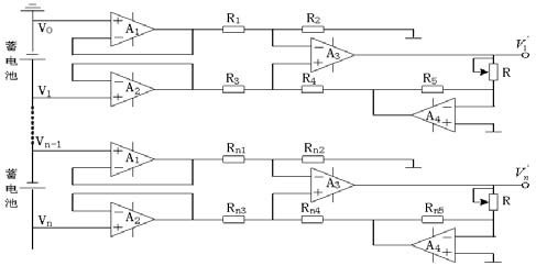 图4 差动运算线性电路原理图