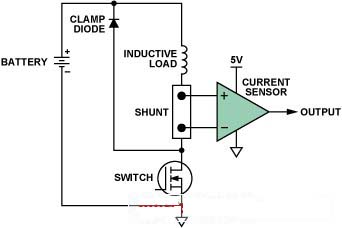 图1. 高端电流监控