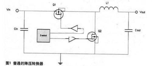 图1.普通的降压转换器