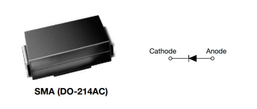 应用电路图 - Vishay Semiconductors VS-E7MH0112-M3 1A FRED Pt®超快整流器