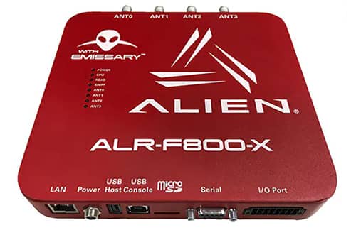 Molex ALR-F800-X 包括一个 4 端口企业级 UHF 无源 RFID 标签读取器图片