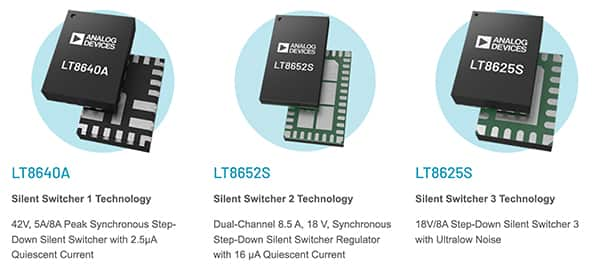 Analog Devices 的 Silent Switcher 技术的图片