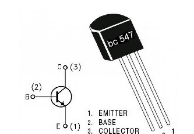 bc547基礎知識bc547參數與bc547引腳圖講解