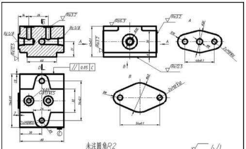 大佬讲解机械制图基础知识(43),机械制图基础知识之表面结构