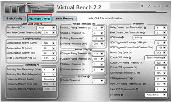 MPS 的 Virtual Bench GUI 图片